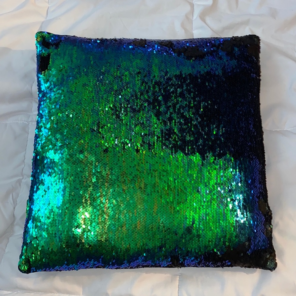 Sequined Pillow